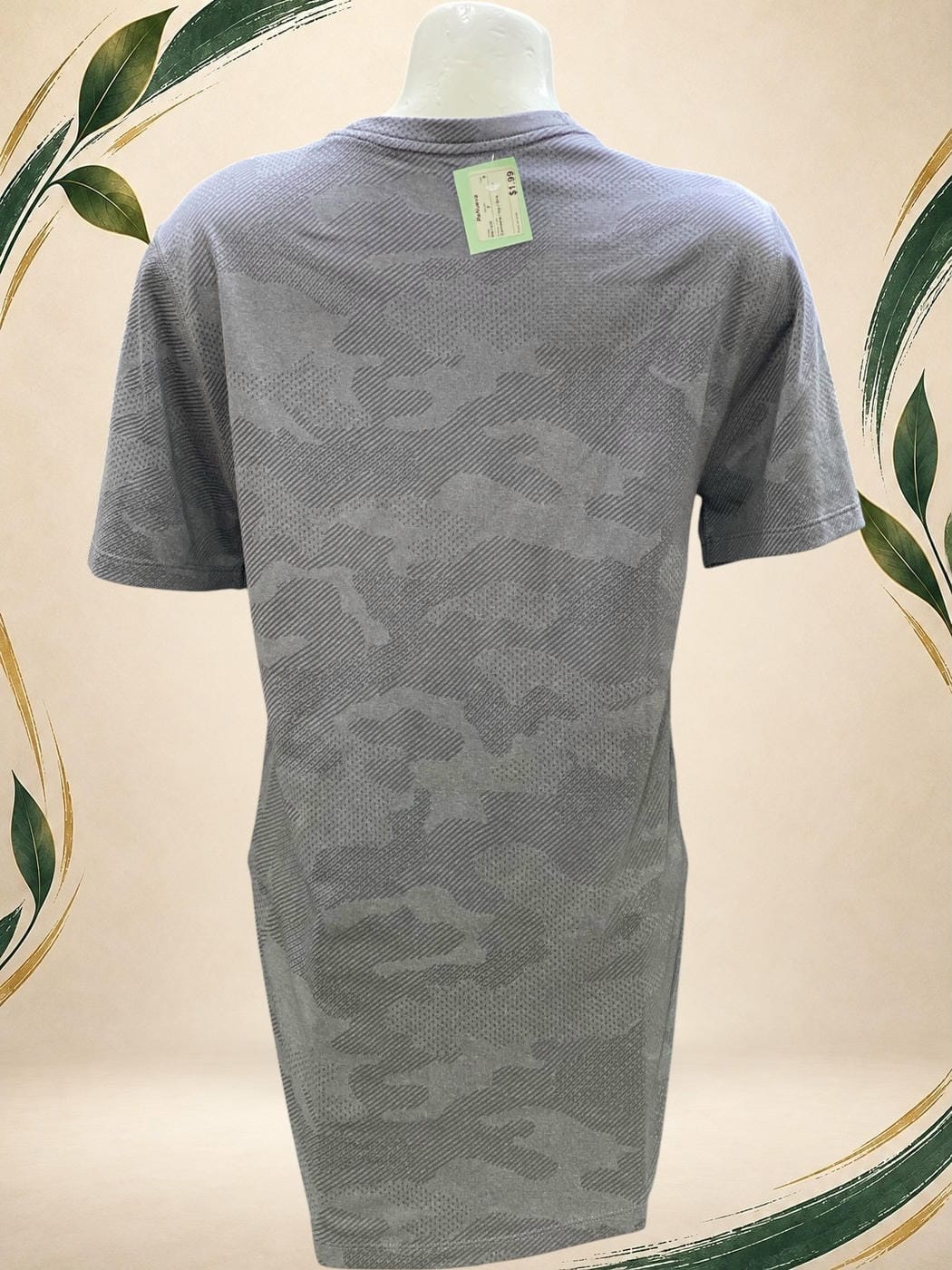 Vista posterior de Camiseta