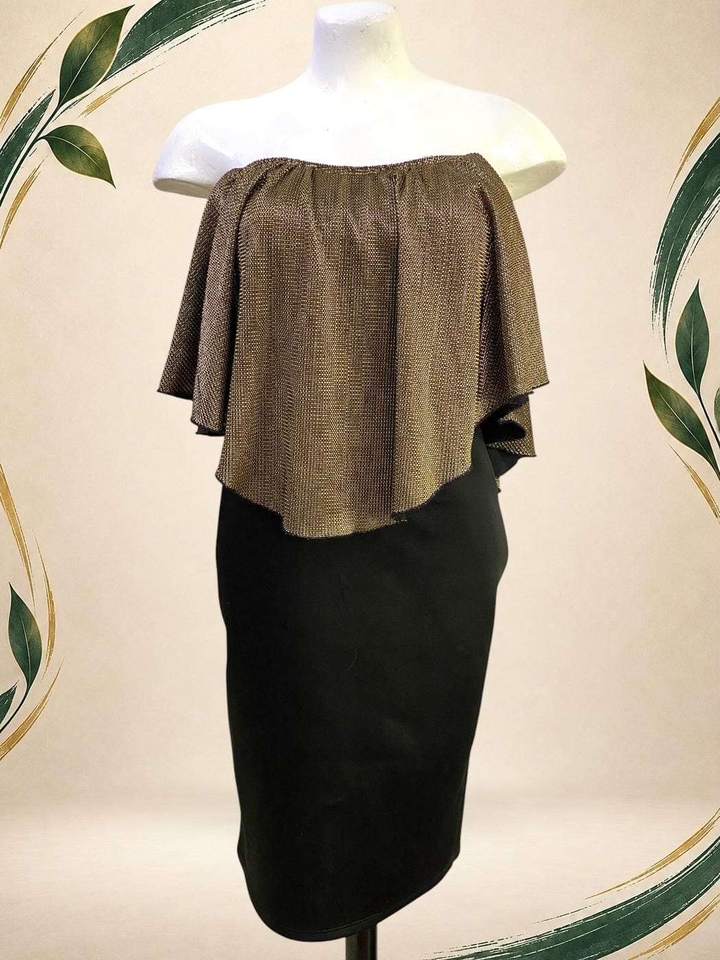 Vista frontal de Vestido