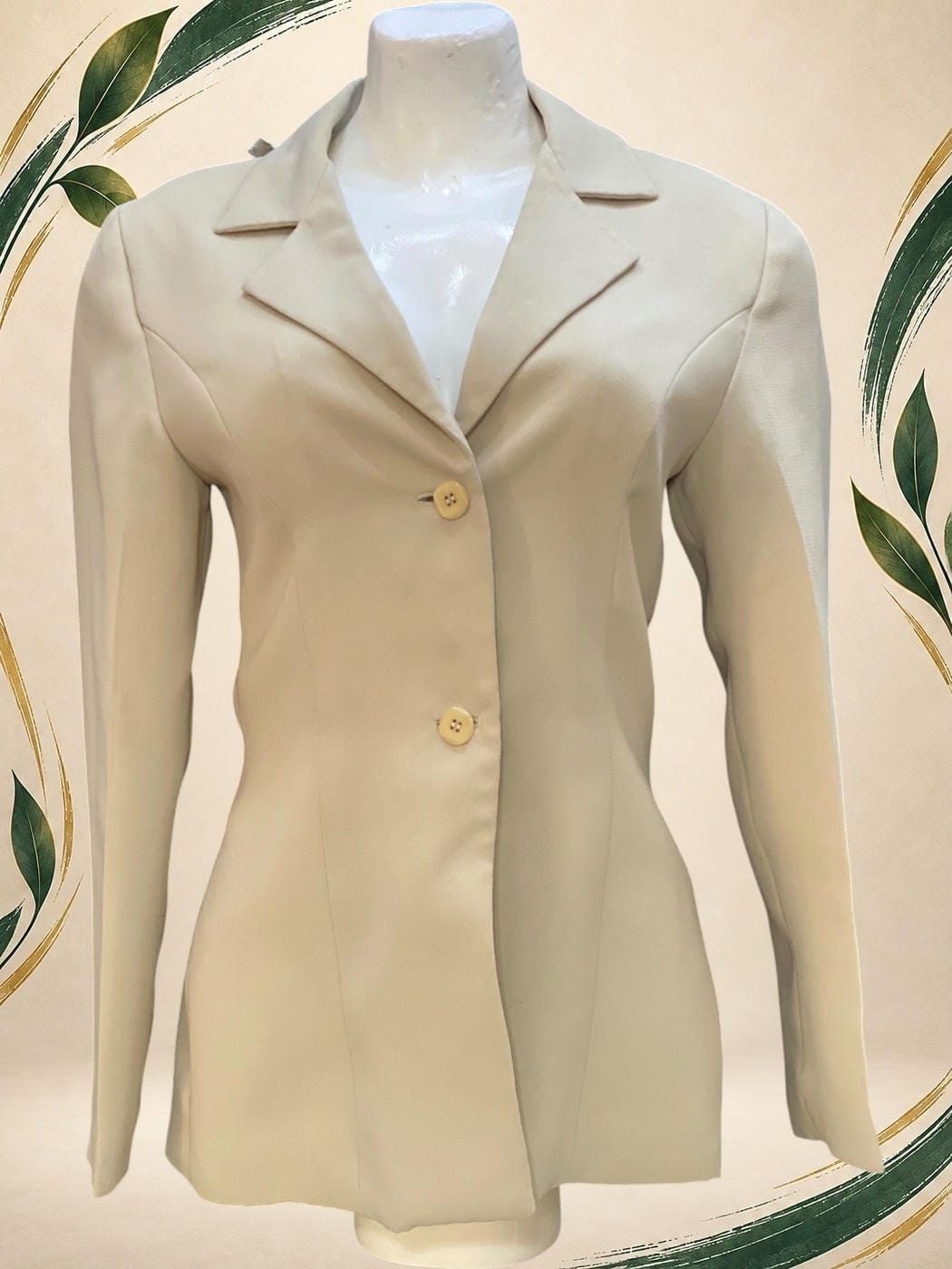 Vista frontal de Chaqueta