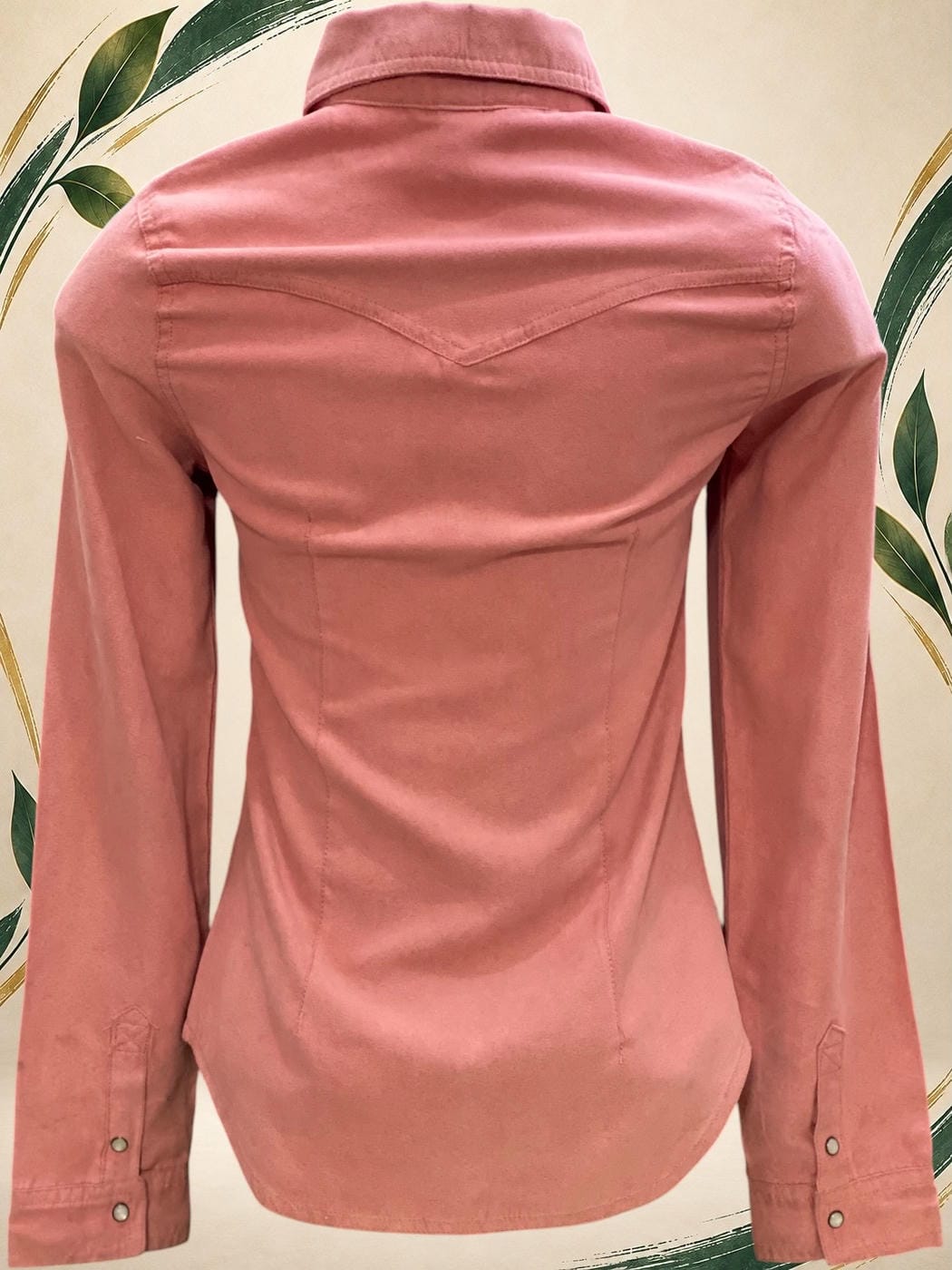 Vista posterior de Blusa