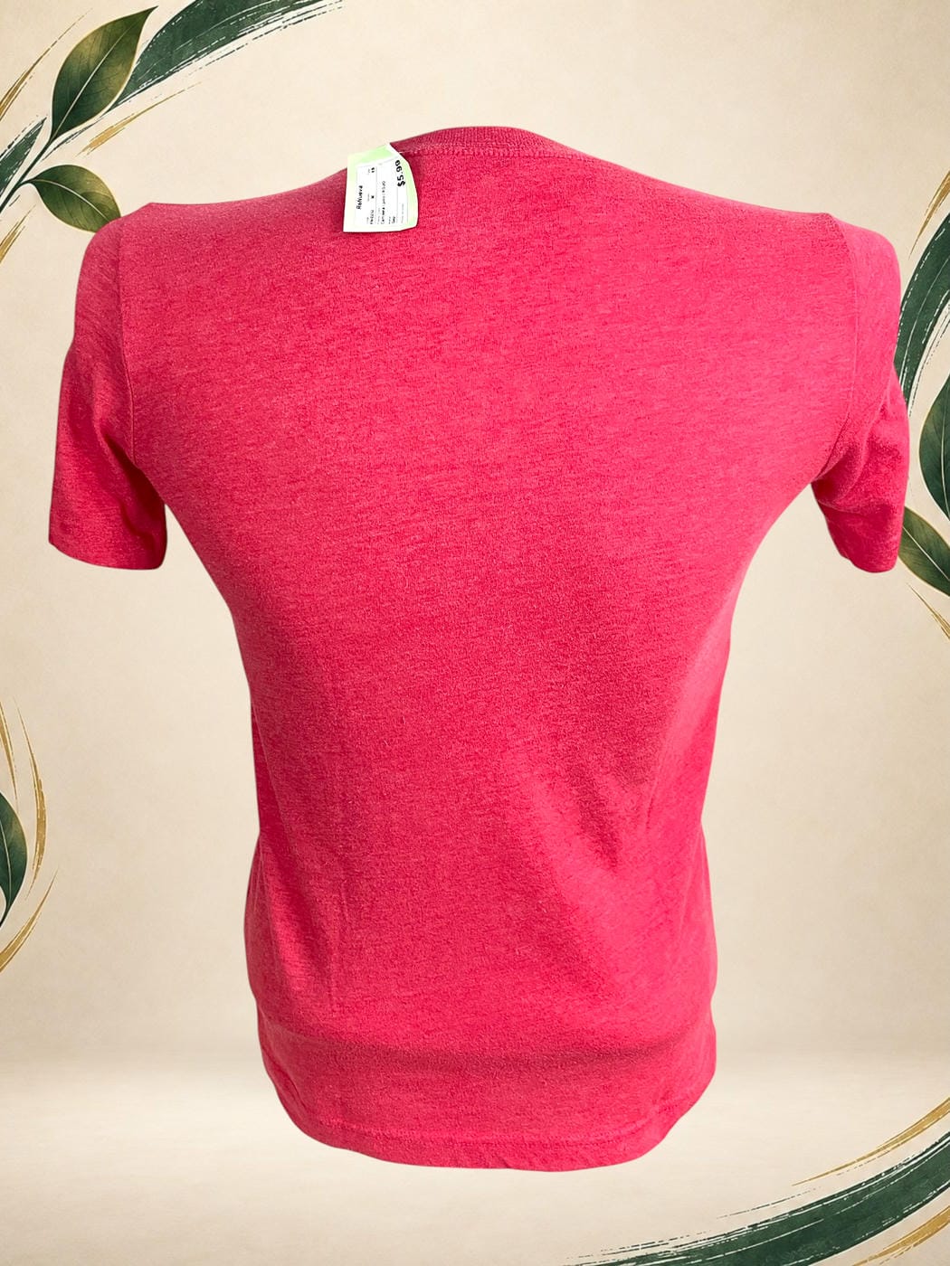 Vista posterior de Camiseta