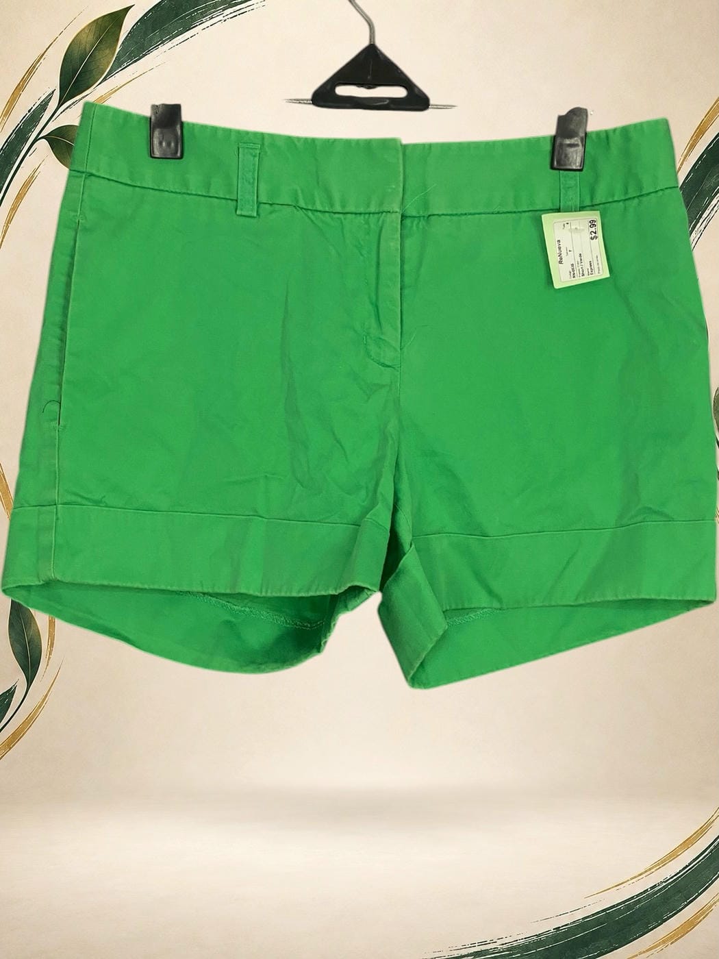 Vista frontal de Short