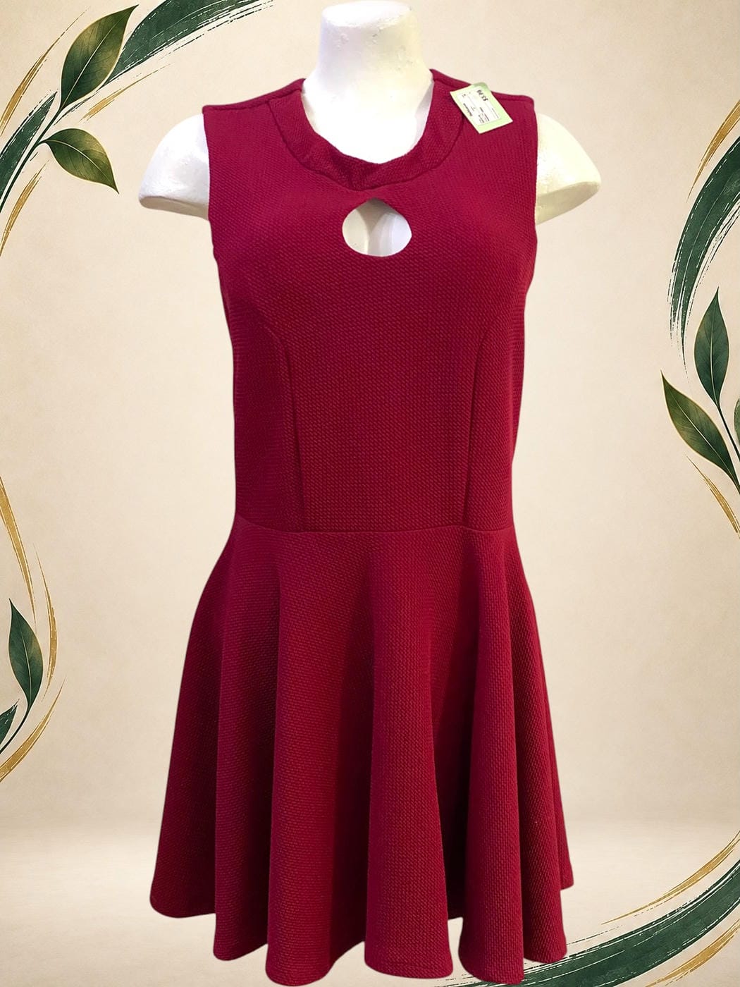 Vista frontal de Vestido