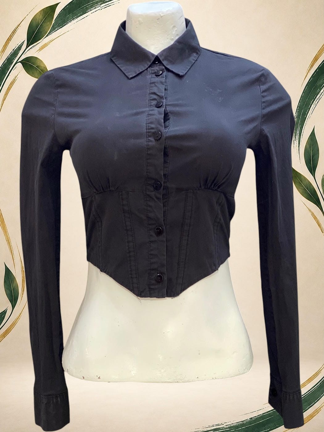 Vista frontal de Blusa