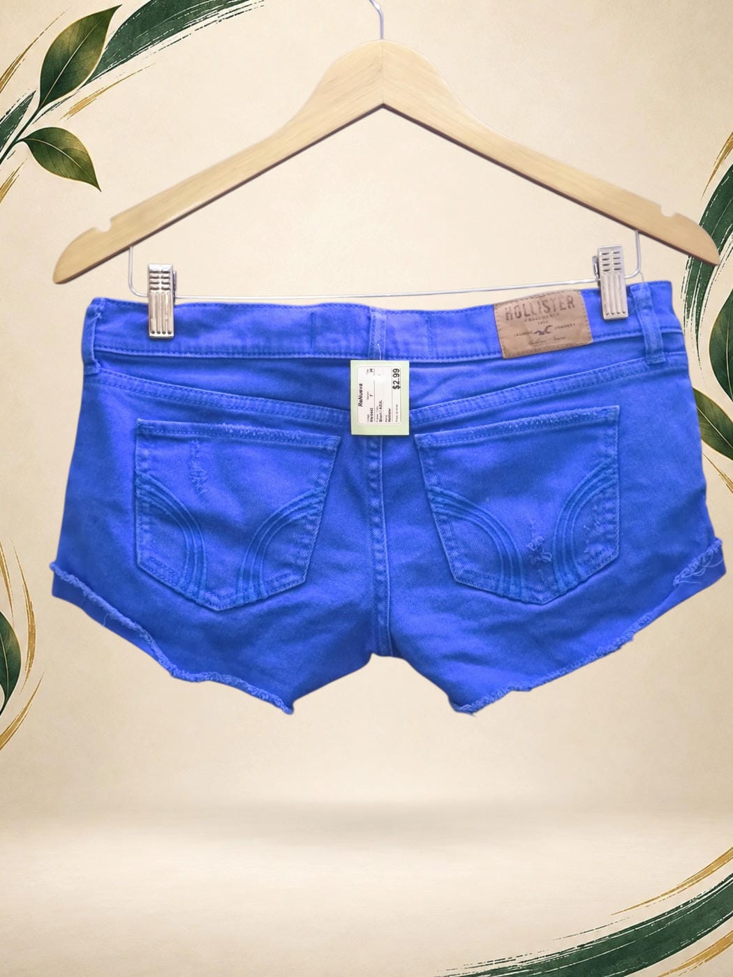 Vista posterior de Short