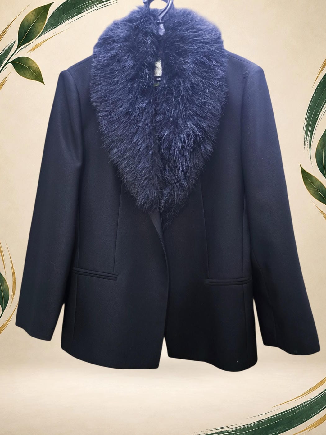 Vista frontal de Chaqueta