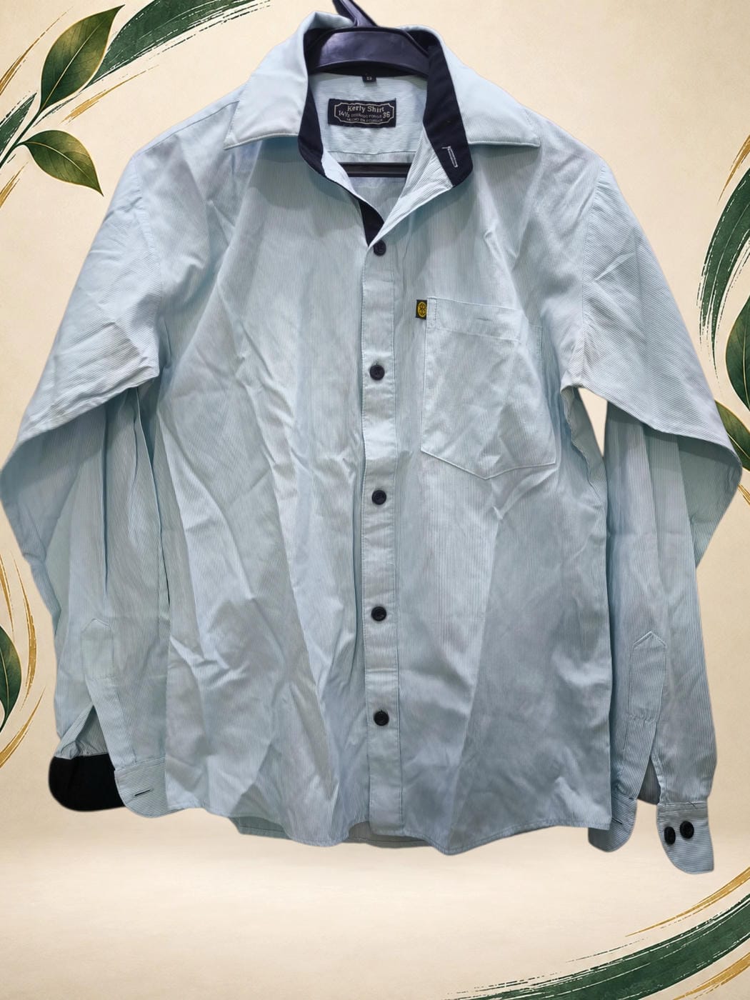 Vista frontal de Camisa