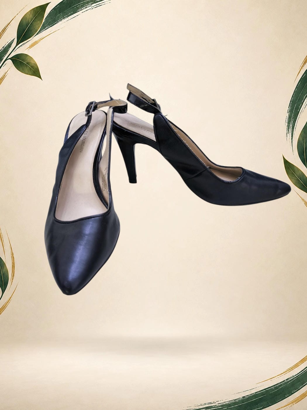 Vista frontal de Tacones