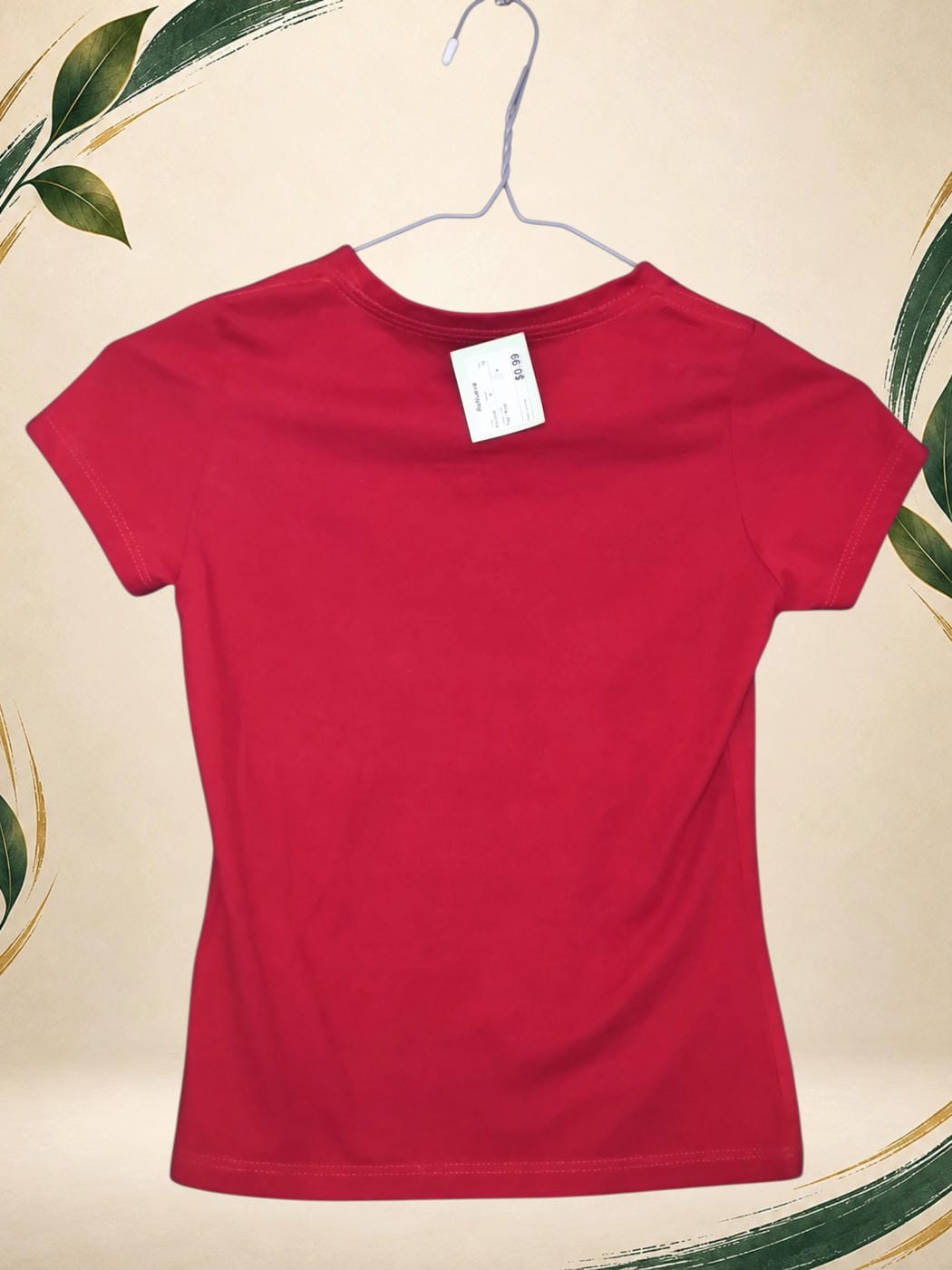 Vista posterior de Camiseta