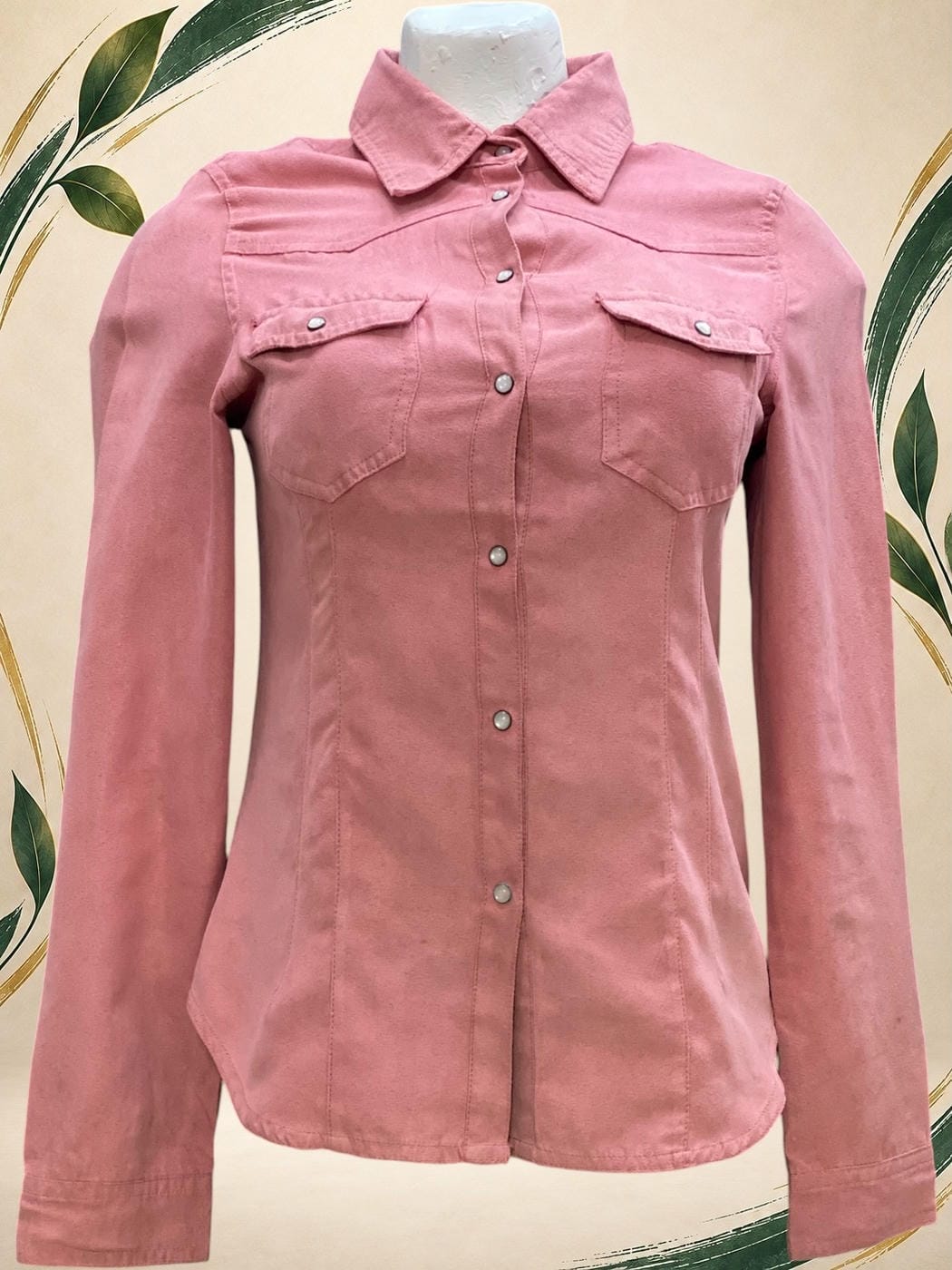Vista frontal de Blusa