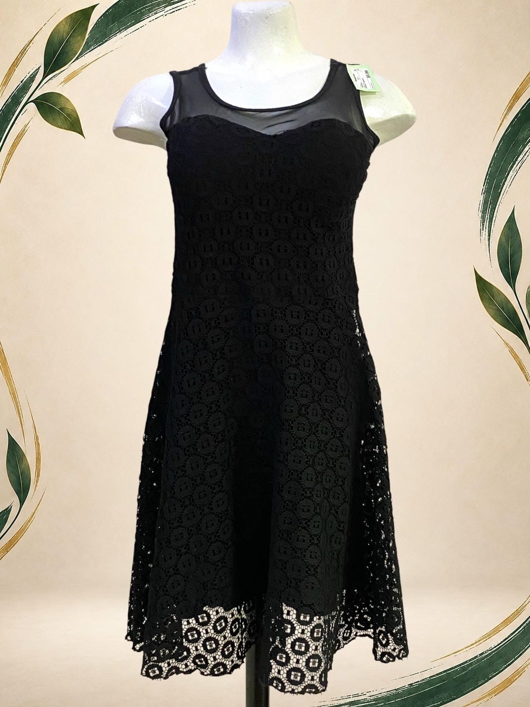 Vista frontal de Vestido