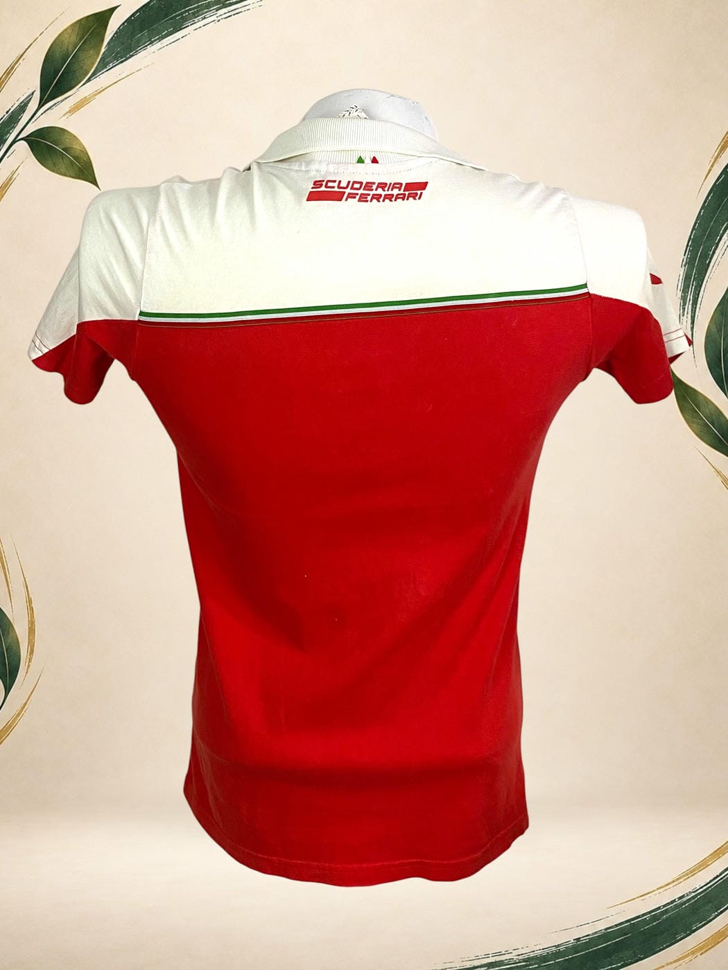Vista posterior de Camiseta