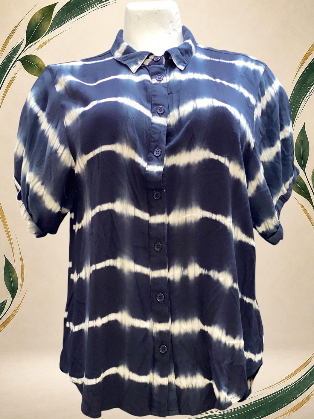 Vista frontal de Blusa